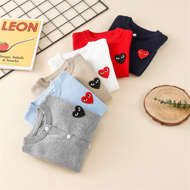 Áo Khoác cardigan Dệt Kim Phong Cách Nhật Bản Thời Trang Cho Bé Trai Và Gái