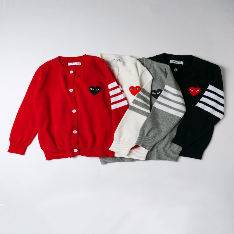 Áo Khoác cardigan Dệt Kim Phong Cách Nhật Bản Thời Trang Cho Bé Trai Và Gái