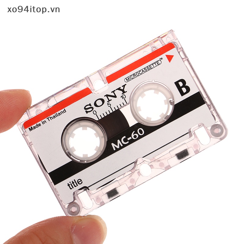 Xoitop Máy Nghe Nhạc sony-3mc speech Chuẩn Băng cassette Trống Với Băng Ghi Âm Từ Tính 60 Phút vn