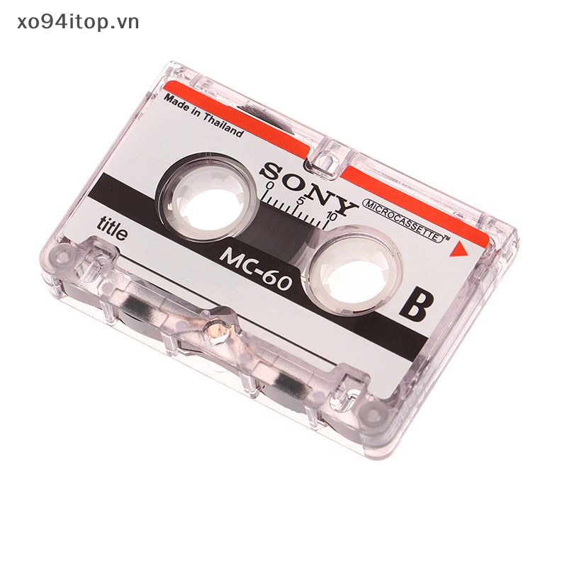 Xoitop Máy Nghe Nhạc sony-3mc speech Chuẩn Băng cassette Trống Với Băng Ghi Âm Từ Tính 60 Phút vn