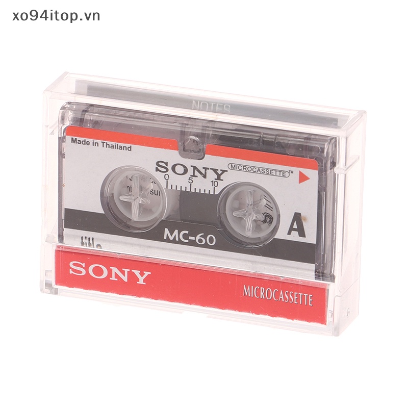 Xoitop Máy Nghe Nhạc sony-3mc speech Chuẩn Băng cassette Trống Với Băng Ghi Âm Từ Tính 60 Phút vn