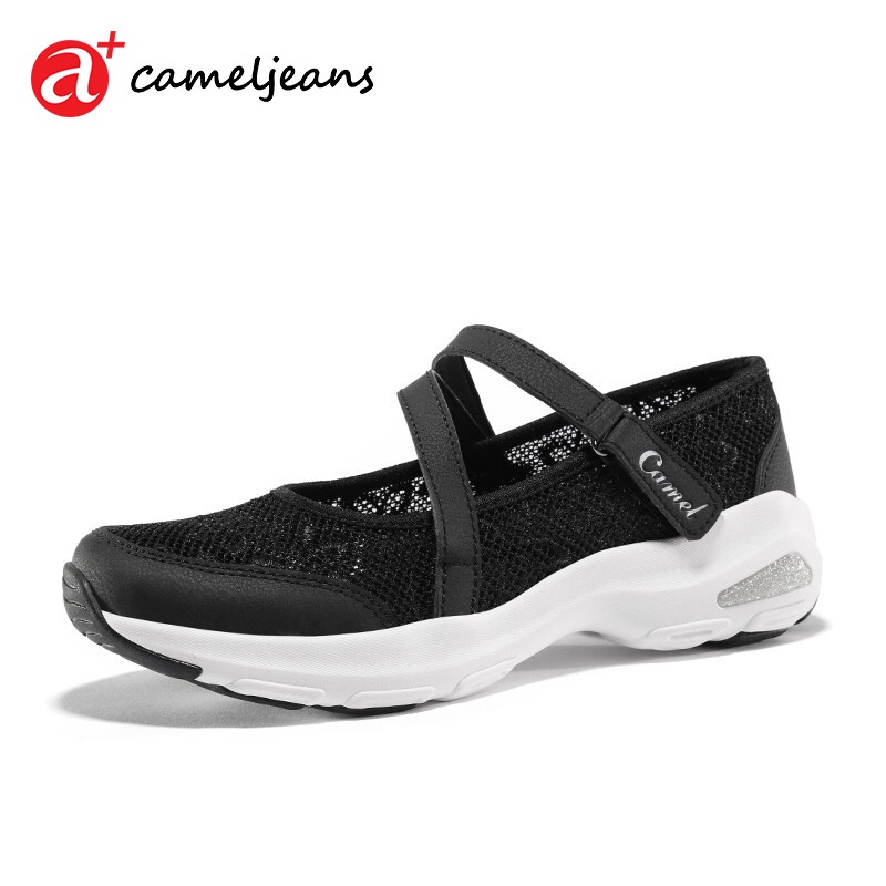 Giày Thể Thao Đế Mềm Chống Trượt Thoáng Khí Thoải Mái Cho Nữ