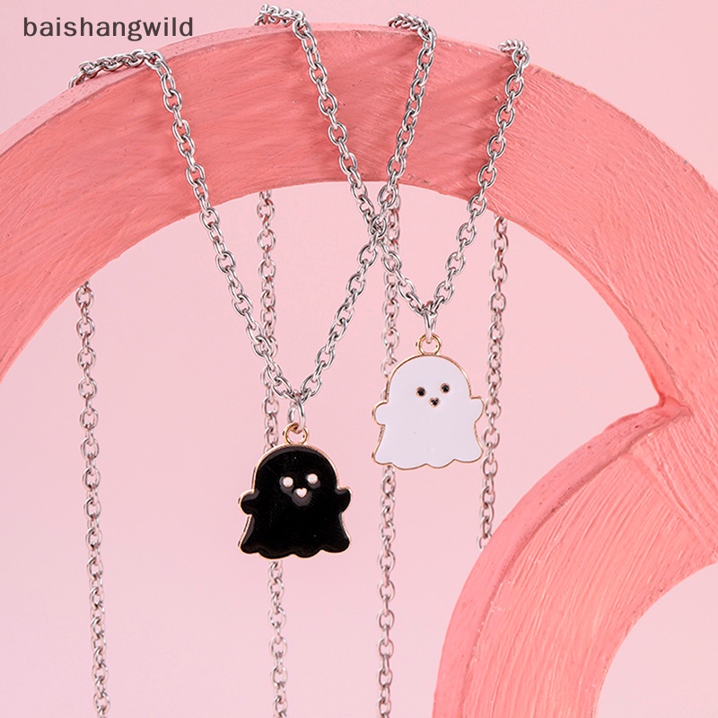 Basl Hoạt Hình Ma Tình Bạn Cặp Đôi Mặt Dây Chuyền Dây Chuyền Thời Trang Nam Nữ Người Bạn Thân Nhất Đ