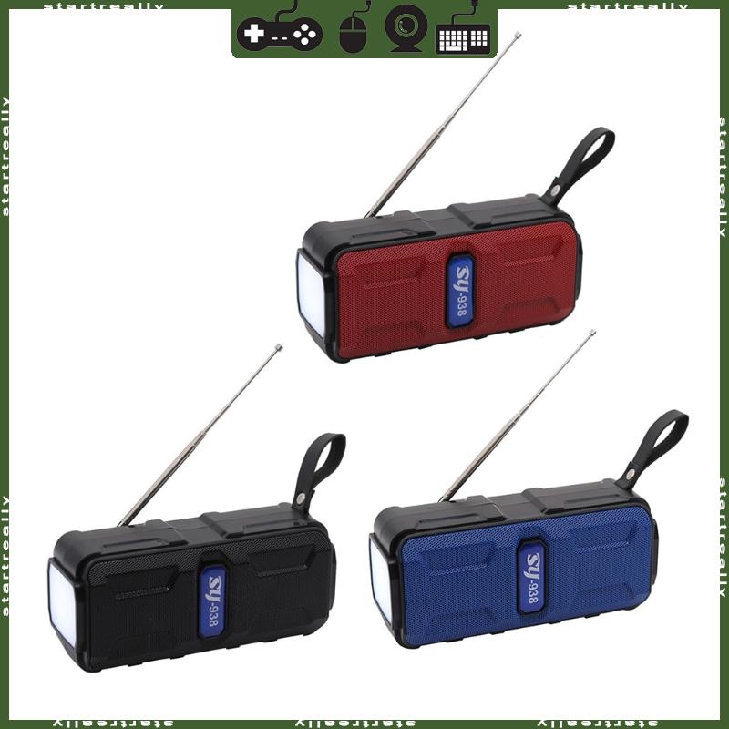 Startreally Loa bluetooth Kiêm Đài Phát Thanh Đa Năng Sạc Năng Lượng Mặt Trời