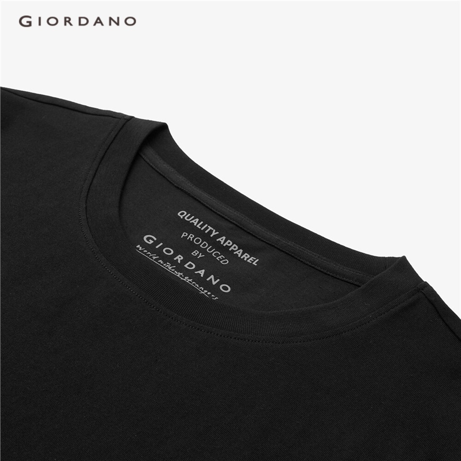 Áo thun nữ GIORDANO 05323800 tay dài cổ tròn thời trang