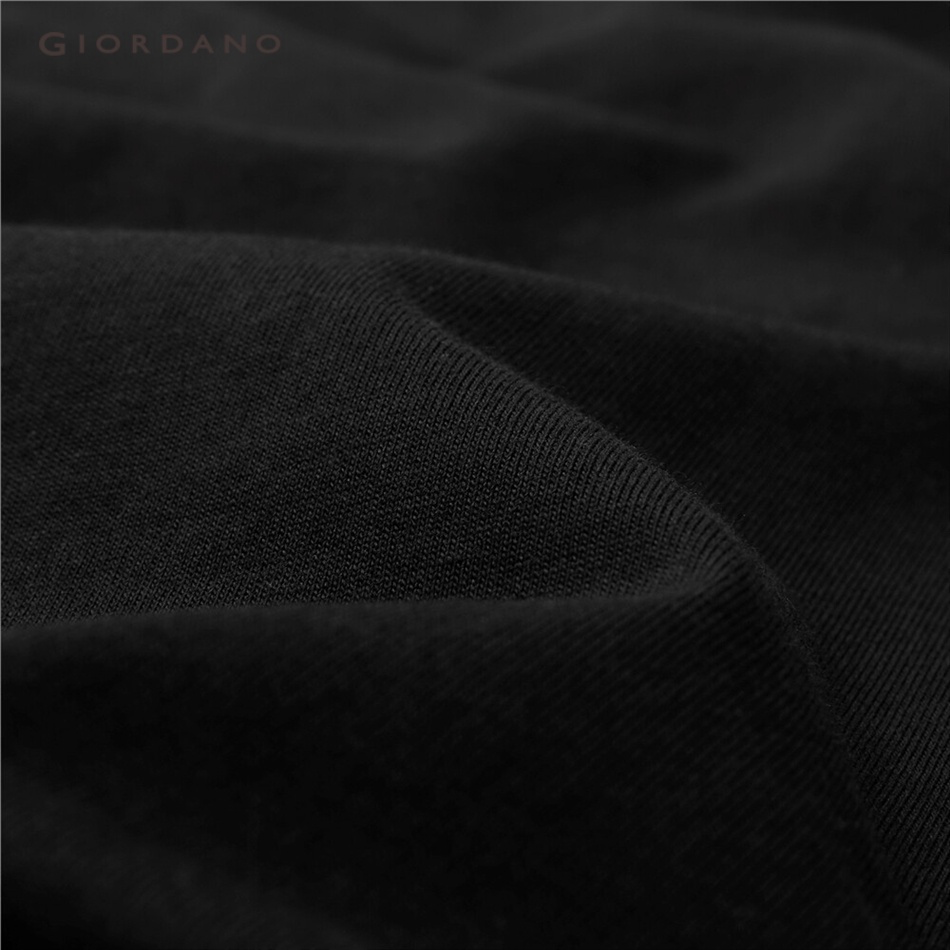 Áo thun nữ GIORDANO 05323800 tay dài cổ tròn thời trang