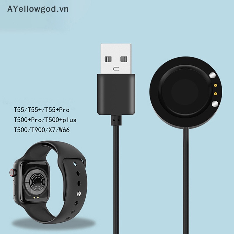 Bộ Đế Sạc Đồng Hồ Thông Minh Cho t500 + plus t55 + pro vn