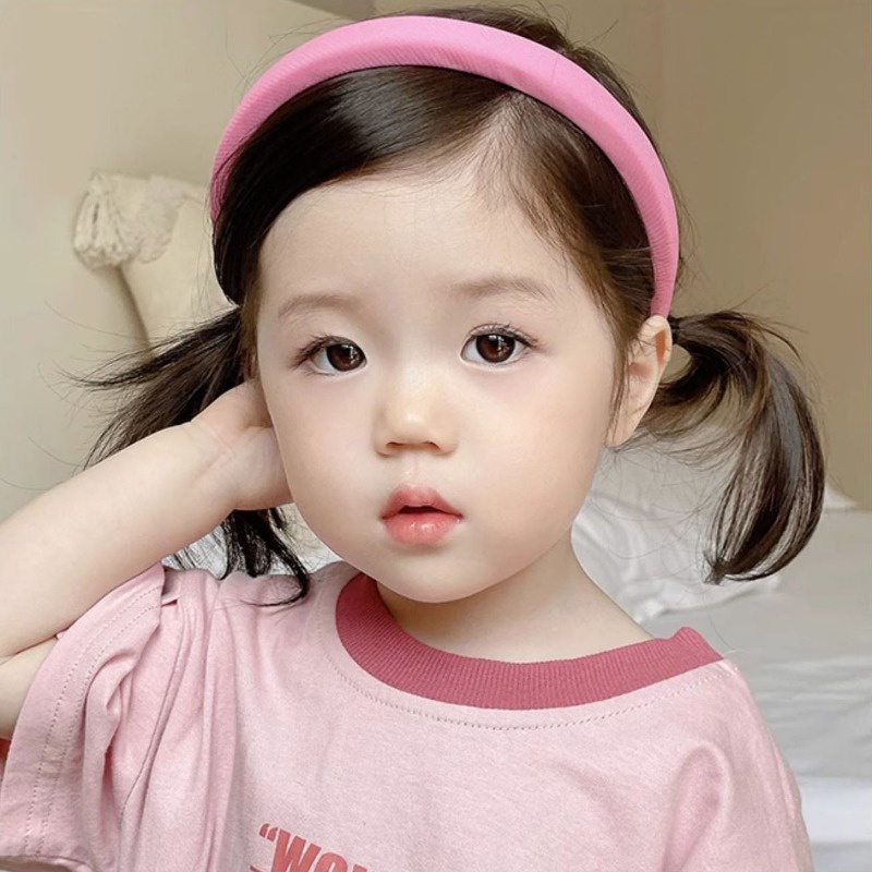 Băng Đô Cài Tóc dopamine Màu Kẹo Dễ Thương Chống Trượt Hàn Quốc Cho Bé Gái