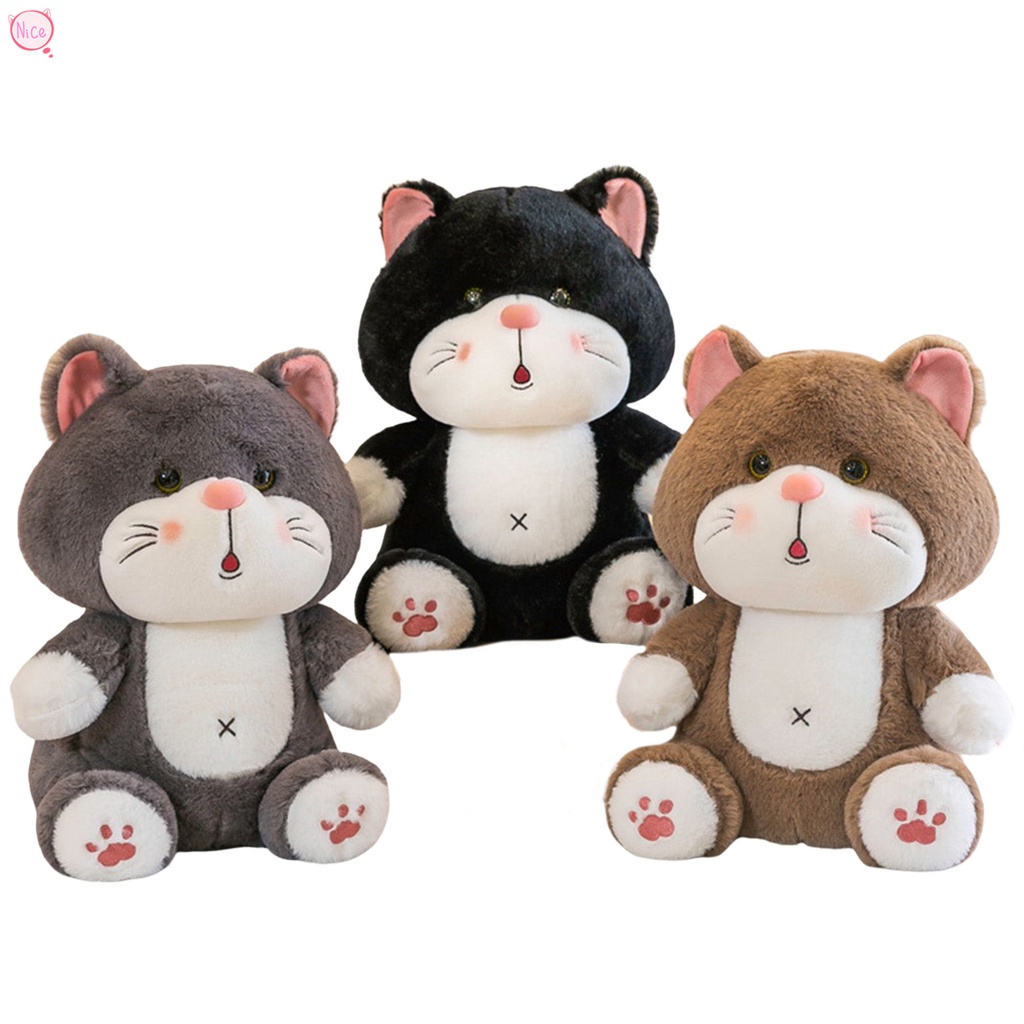 Đồ chơi nhồi bông Hình Chú Mèo Dễ Thương