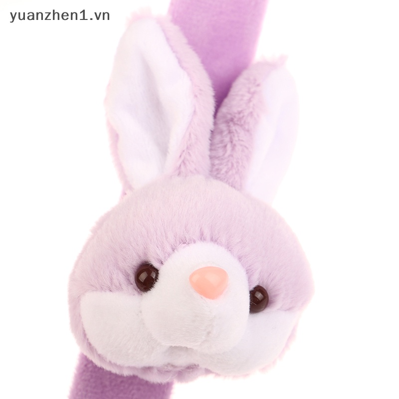 Zhen Vòng Đeo Tay Thỏ Nhồi Bông Ba Chiều Dễ Thương Trang Trí Tiệc Tùng vn