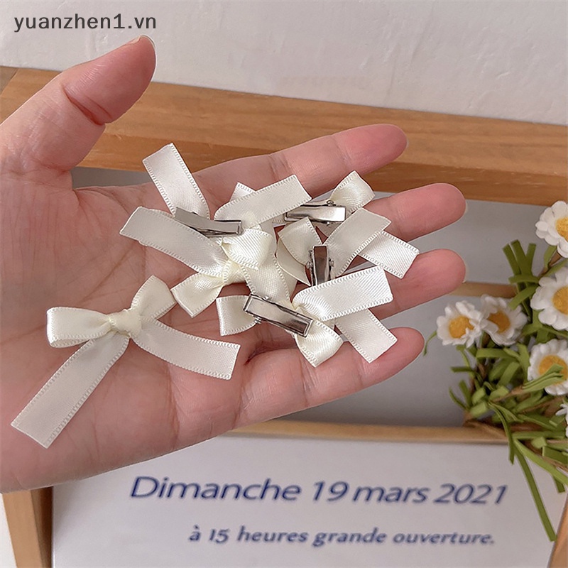 Set 5 Kẹp Tóc Nơ Xinh Xắn Dành Cho Bé Gái vn