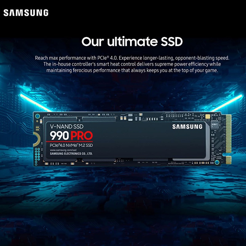 Dây Cáp 4.0m Cho samsung 990 pro ssd 2tb pcie 990 Bộ 2 Bảng Mạch Đơn Vị Tích Hợp Cho laptop desktop mlc pc 1t 512gb