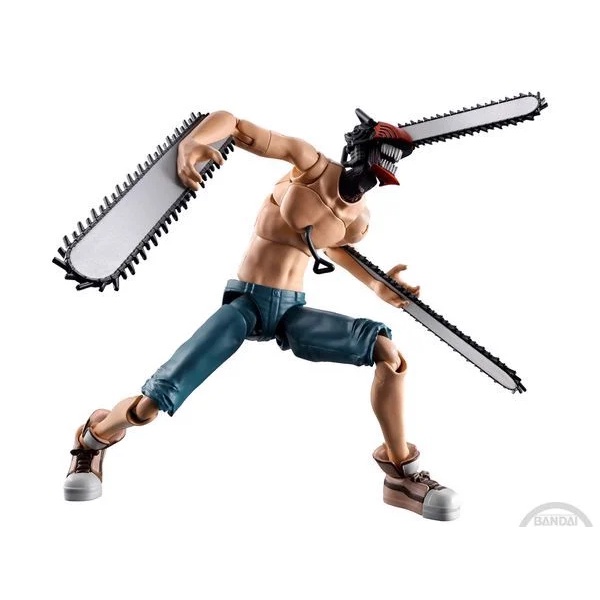 Mô Hình SMP Kit Makes Pose Chainsaw Man Set Chính Hãng Bandai