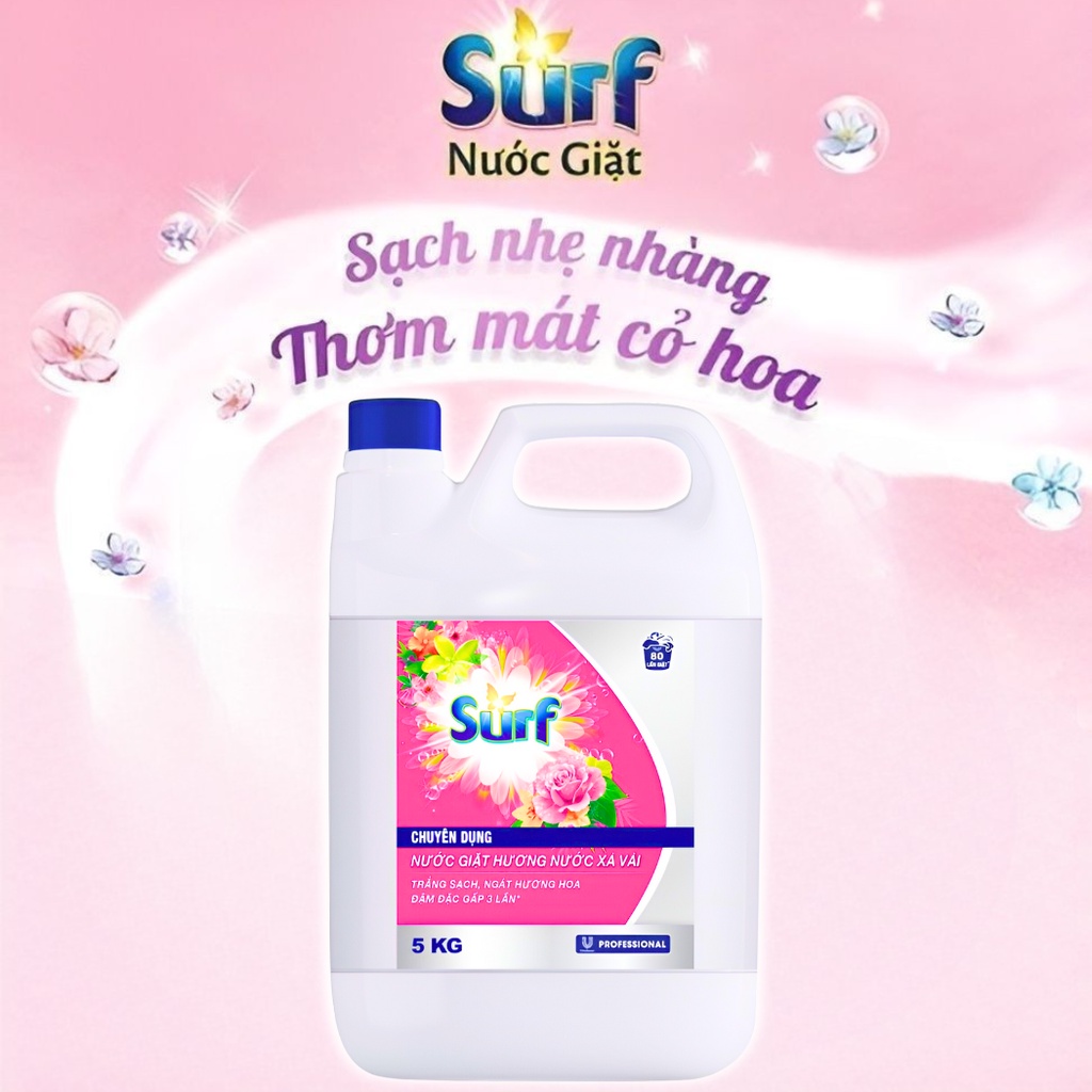 Bột Giặt Surf Ngát Hương Xuân Dùng Giặt Tay Và Máy Túi 2kg/800g/380g