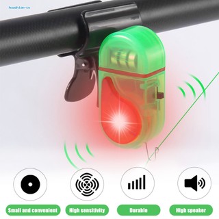 Huashian set 2 chuông điện tử báo cá cắn câu có đèn led chất lượng cao dễ lắp đặt