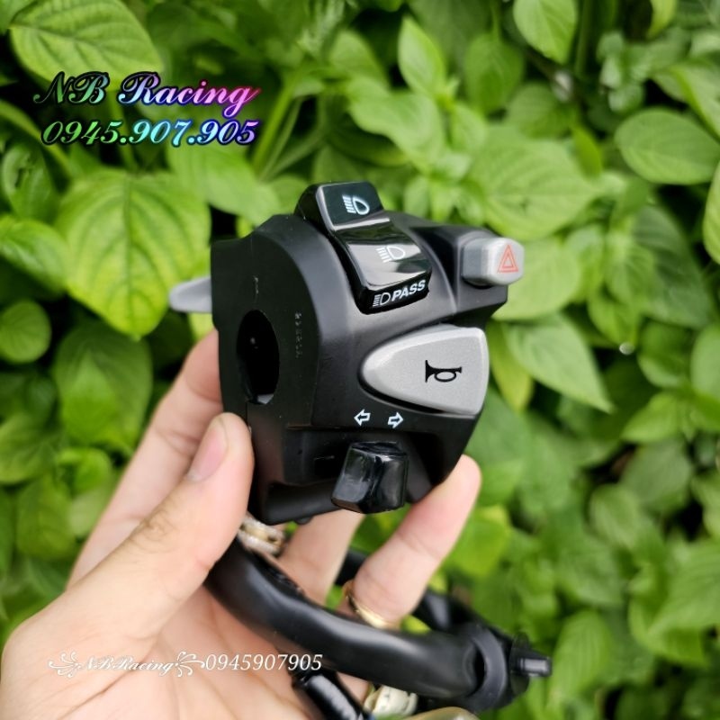 Cùm Công Tắc CB650 R Chính Hãng Lắp Vario Satria Raider Sonic Exciter.NB Racing Shop
