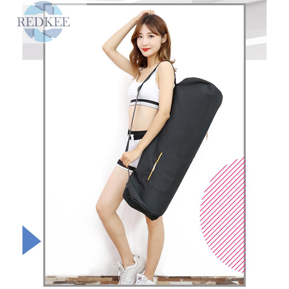 Túi Đựng Thảm Tập yoga Bằng Vải oxford 80cm Gấp Gọn Siêu Nhẹ Đa Năng