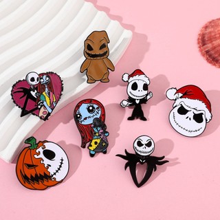 Trâm Cài Áo Hình Phim Hoạt Hình the nightmare before christmas Dễ Thương