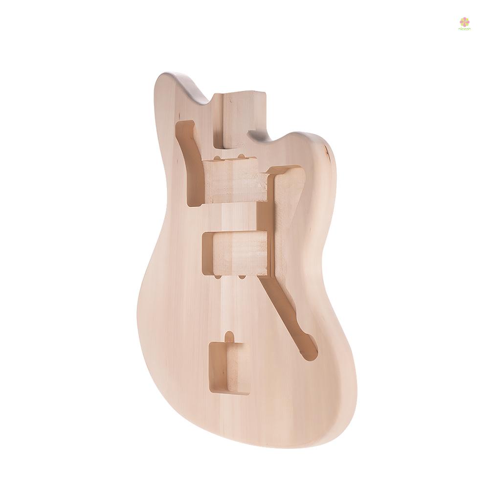 Nicephoto Thân Đàn guitar Điện mzb-t diy Bằng Gỗ basswood