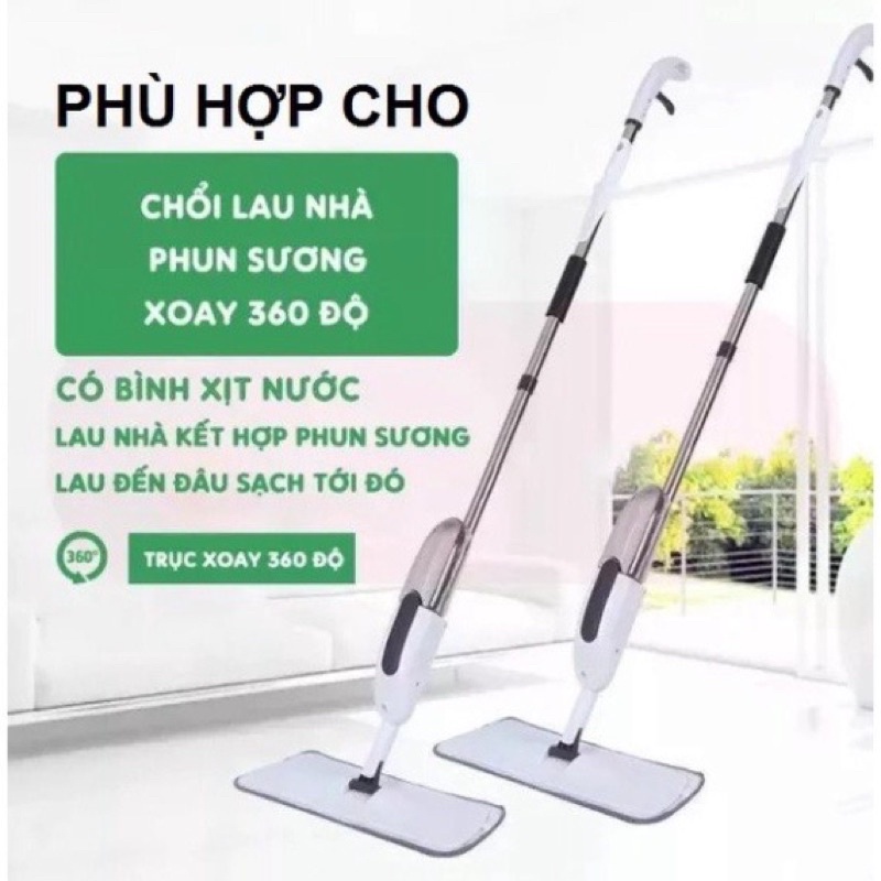 BÔNG LAU THAY THẾ CHỔI LAU NHÀ PHUN SƯƠNG TIỆN LỢI