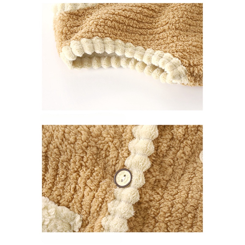 Áo Khoác cardigan Không Tay 80-130cm Bằng Lông Cừu Dày Dặn Giữ Ấm Thoải Mái Phong Cách Hàn Quốc Cho Bé Trai Bé Gái Hàng Có Sẵn Giao Hàng Nhanh Chóng