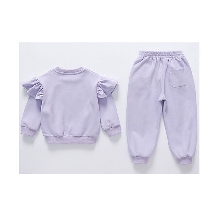 Bộ Quần Áo Họa Tiết Hoạt Hình Xinh Xắn Cho Bé Gái