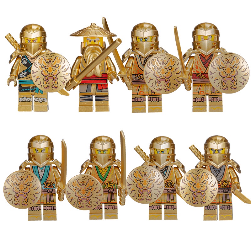 Bộ 12 Mô Hình lego ninjago Mini Cho Bé