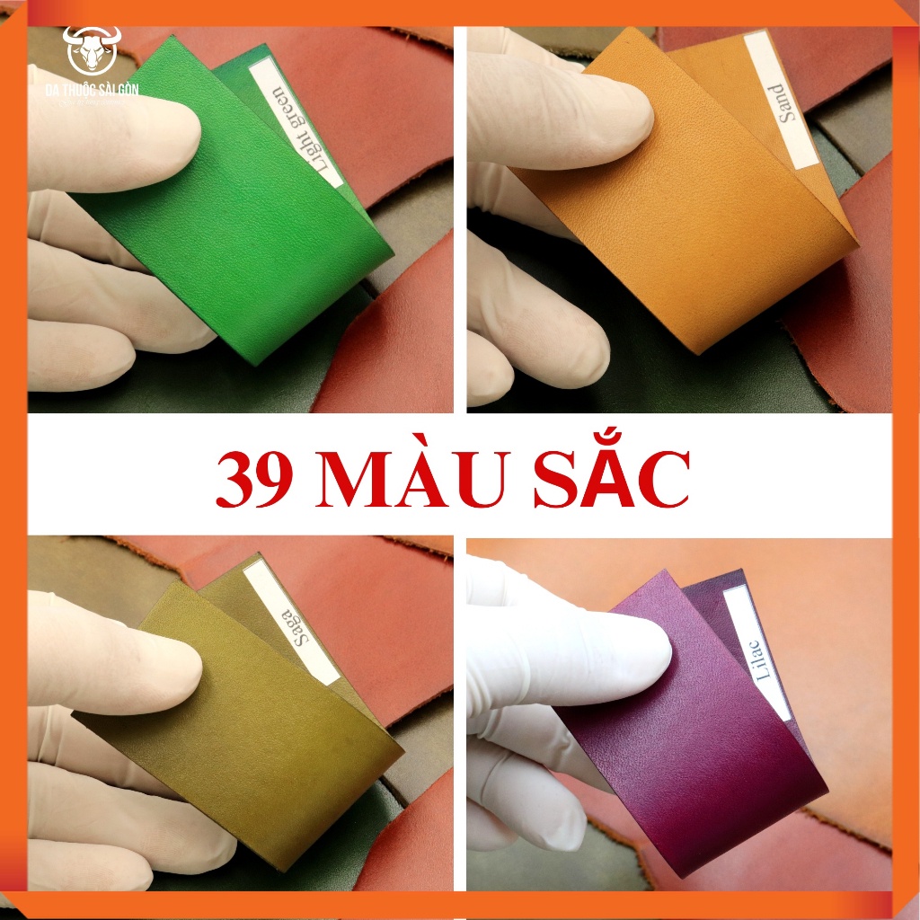 Màu nhuộm da bò chai 250ml - Có 39 màu sắc - Hàng nhập khẩu Italy - Da Thuộc Sài Gòn