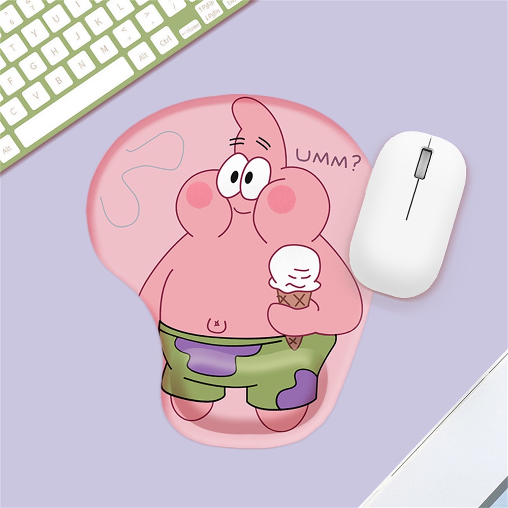 Pokemon Hoạt Hình Dễ Thương Hình Bảo Vệ Cổ Tay Tấm Lót Chuột Game Thủ Máy Tính Xách Tay Máy Tính PC Phụ Kiện Trò Chơi Mousemat Quà Tặng