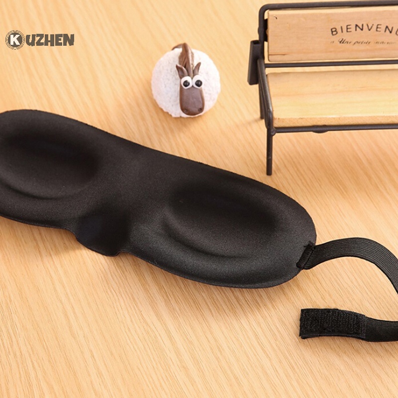 Mặt nạ che mắt ngủ KUZHEN 3d mềm mại thư giãn thoải mái khi đi du lịch