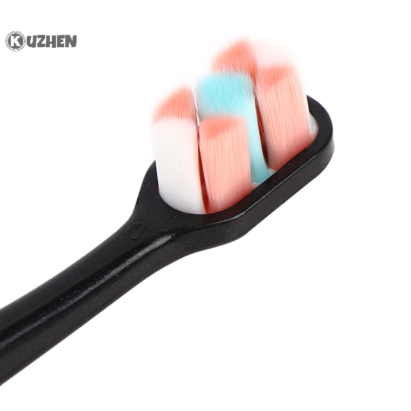Kuzhen Bàn Chải Đánh Răng Lông Siêu Mềm Siêu Mịn Kèm Hộp Đựng