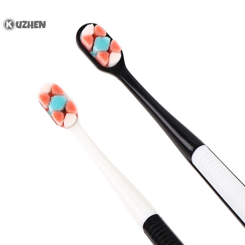 Kuzhen Bàn Chải Đánh Răng Lông Siêu Mềm Siêu Mịn Kèm Hộp Đựng