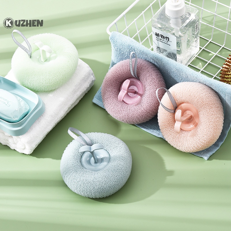 1 Bông Tắm Bằng Xơ Mướp Lưới Mát Xa Tẩy Tế Bào Chết Toàn Thân
