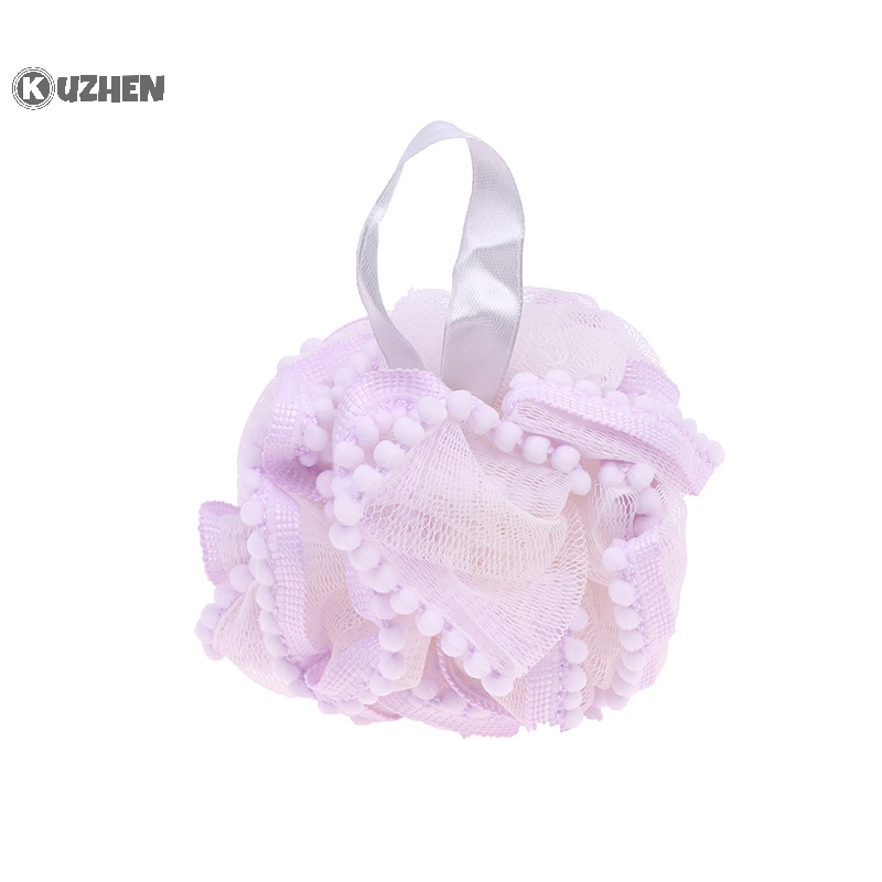 Kuzhen 1 Bóng Lưới Bọt Biển Tắm Chà Xát Tẩy Tế Bào Chết Toàn Thân hot