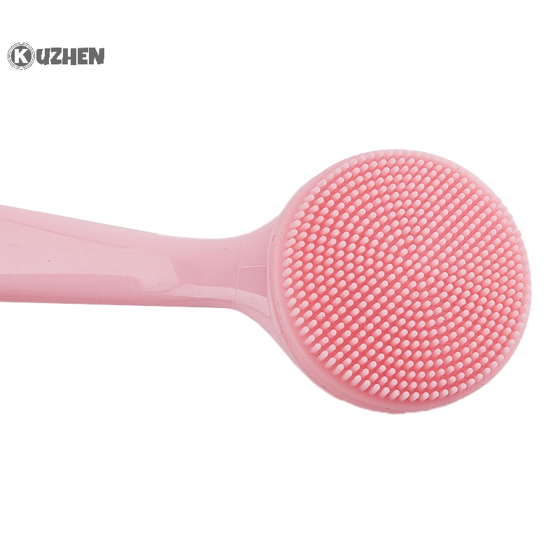 Kuzhen Bàn Chải silicone Rửa Mặt Mát Xa Loại Bỏ Mụn Đầu Đen