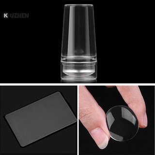 Dụng cụ silicone KUZHEN trong suốt hỗ trợ sơn móng tay