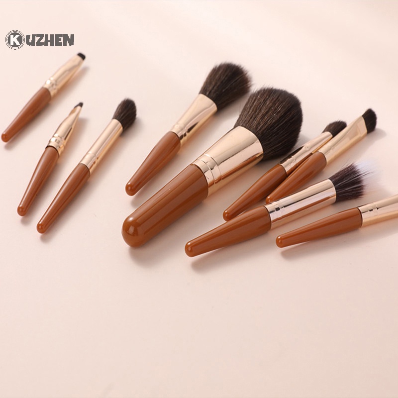 Bộ 9 cọ trang điểm KUZHEN mini chuyên nghiệp