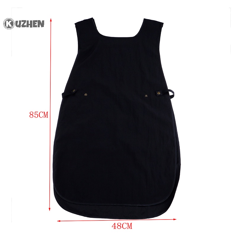 Kuzhen Tạp Dề Cắt Tóc salon Phía Trước
