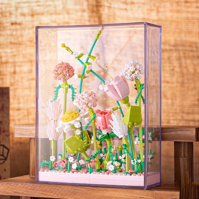 Đồ Chơi Gạch Hoa Bất Tử Để Bàn Trang Trí