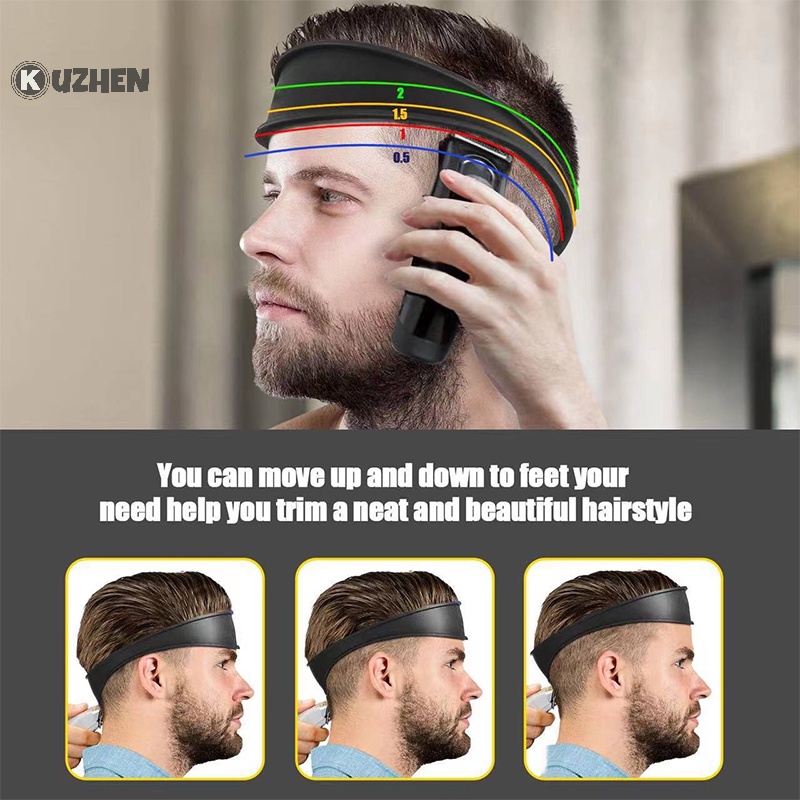 Kuzhen Băng Đô silicone Dùng Cắt Tóc Tại Nhà diy