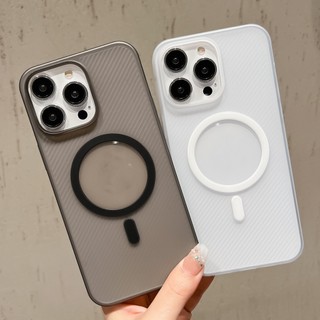 Ốp lưng trong nhám viền màu cho điện thoại iphone 14 13 pro max