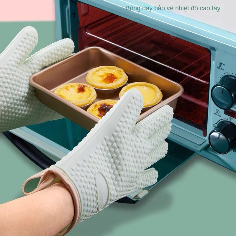 Găng Tay Silicon Chịu Nhiệt Cao Chống Bỏng Dùng Cho Lò Vi Sóng silicone