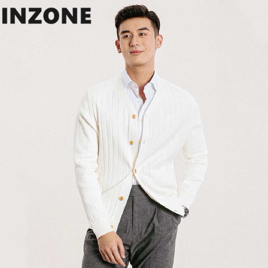 Áo Len Đan Len Cổ Chữ v Dáng Dài Thời Trang Cho Nam