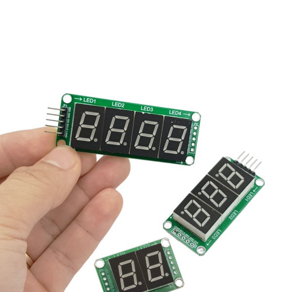 Module 3 LED 7 Đoạn 0.5inch 74HC595 5VDC