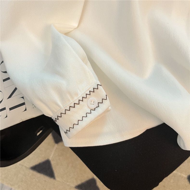 Áo Sơ Mi Nhung Kẻ Thời Trang Mùa Thu Phong Cách retro Dễ Phối Đồ Dành Cho Nữ