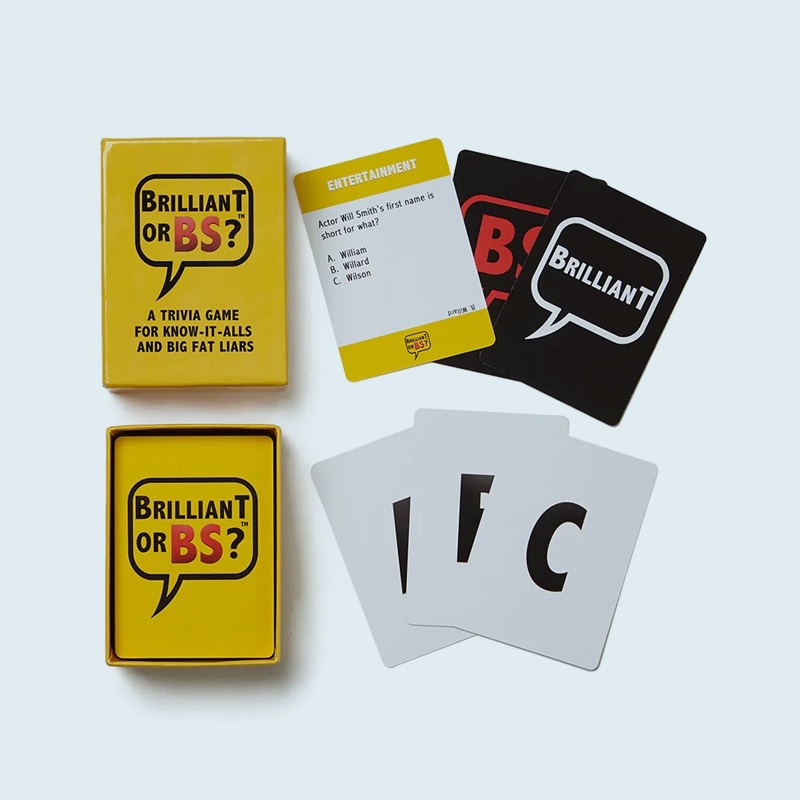 Brilliant or BS? A Trivia Game for Know-It-Alls and Big Fat Liars