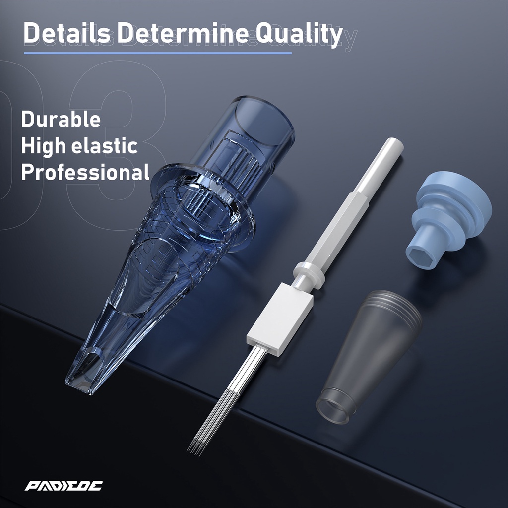 Set 20 Hộp Mực Xăm Hình Bằng Thép Không Gỉ 316l rs m1 rm cm