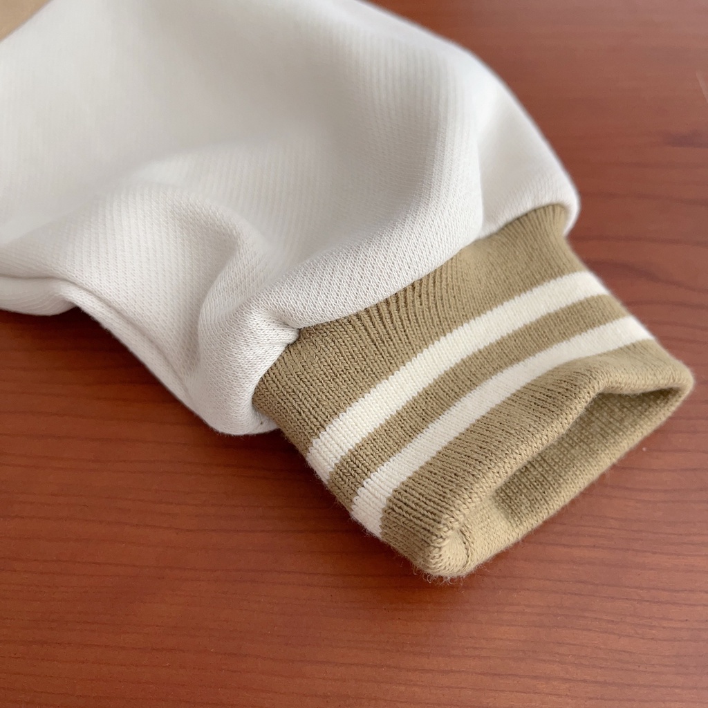 Áo Khoác Bóng Chày Thêu Chữ Thời Trang Hàn Quốc Dành Cho Bé 0-5 Tuổi