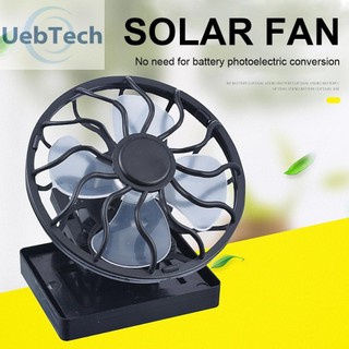 Quạt làm mát mini để bàn sạc năng lượng mặt trời tiện lợi
