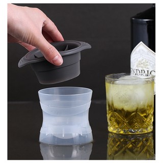 Khuôn làm đá silicon dạng viên tròn 4cm